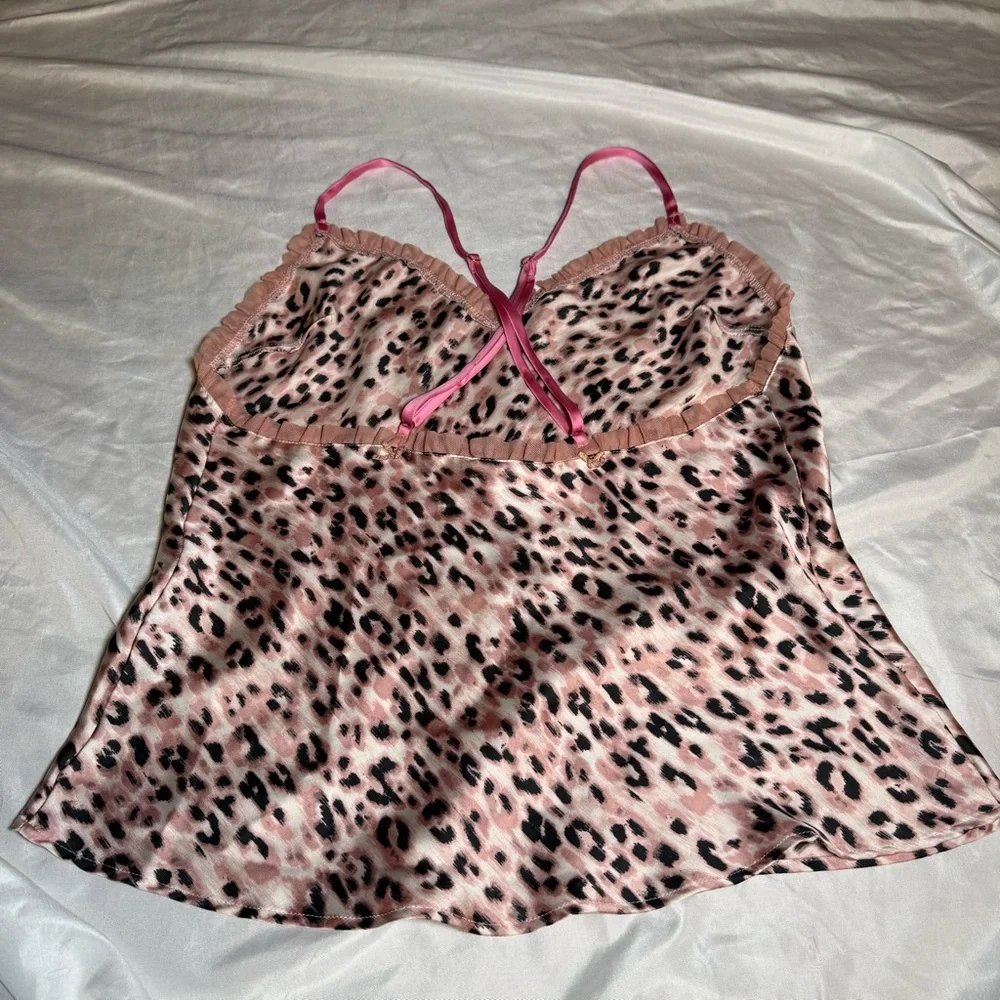 Victoria's Secret Pink Strap‎ Leopard Cami - Picture 2 of 7
